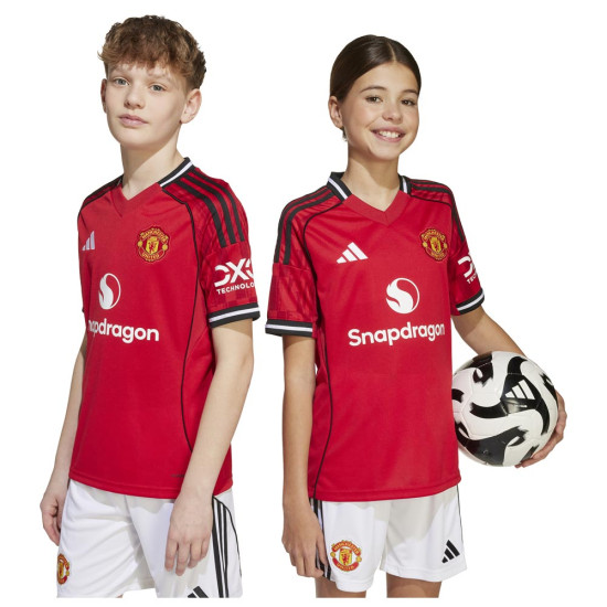 Adidas Παιδική ποδοσφαιρική φανέλα Manchester United 25/26 Home Jersey Adidas Παιδική ποδοσφαιρική φανέλα Manchester United 25/26 Home Jersey